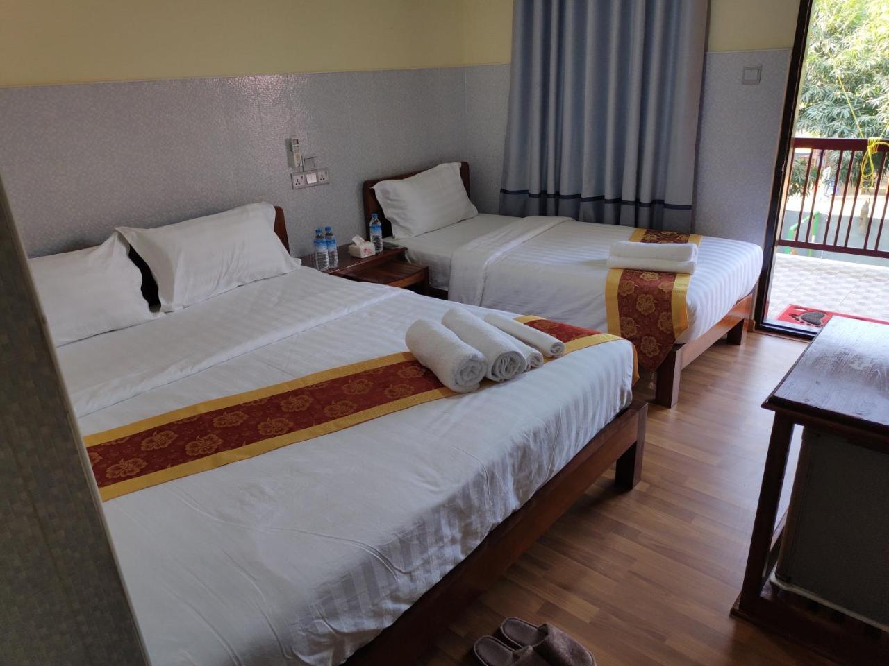 Shwe Wun Yan Motel Баган Стая снимка